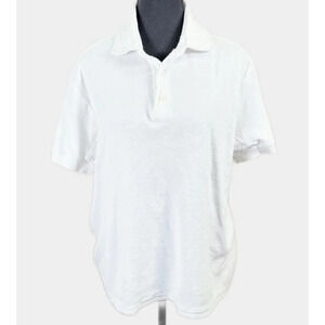 Handstich Germany Polo White Plush Cotton Shirt